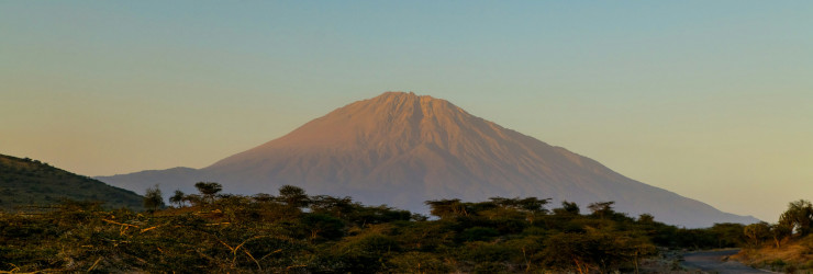 Beautiful views from the city of Arusha