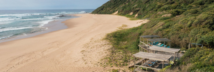 Pristine beaches on the KwaZulu-Natal coastline