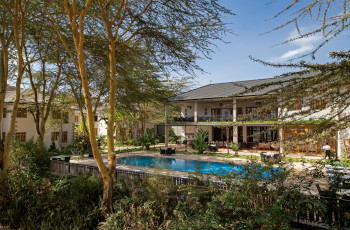 The gardens surrounding Kahawa House are tranquil and relaxing