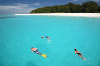 Enjoy all sorts of water based activities at andBeyond Mnemba Island Lodge