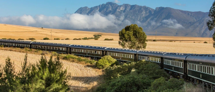 Stunning views aboard the The Rovos Rail