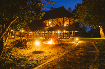 Evening ambiance overlooking the Rufiji River