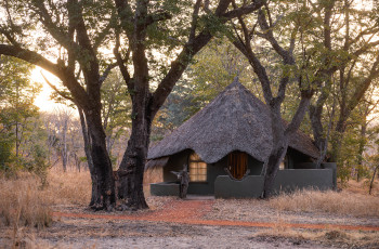 Luxury safari chalets at Sable Valley Lodge