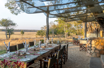  Dine with a view over the bush at Sable Valley