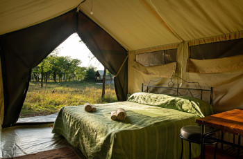 Luxury Safari tents at Seregeti Kati Kati Camp