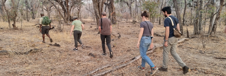  On a walking Safari in the Kruger National Park