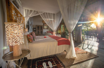 Beautiful rooms overlooking the Zambezi River