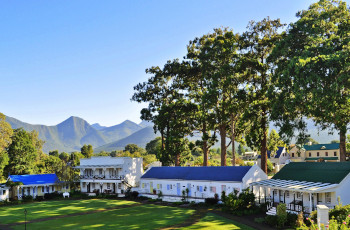 Tsitsikamma Village Inn surrounded by lush gardens